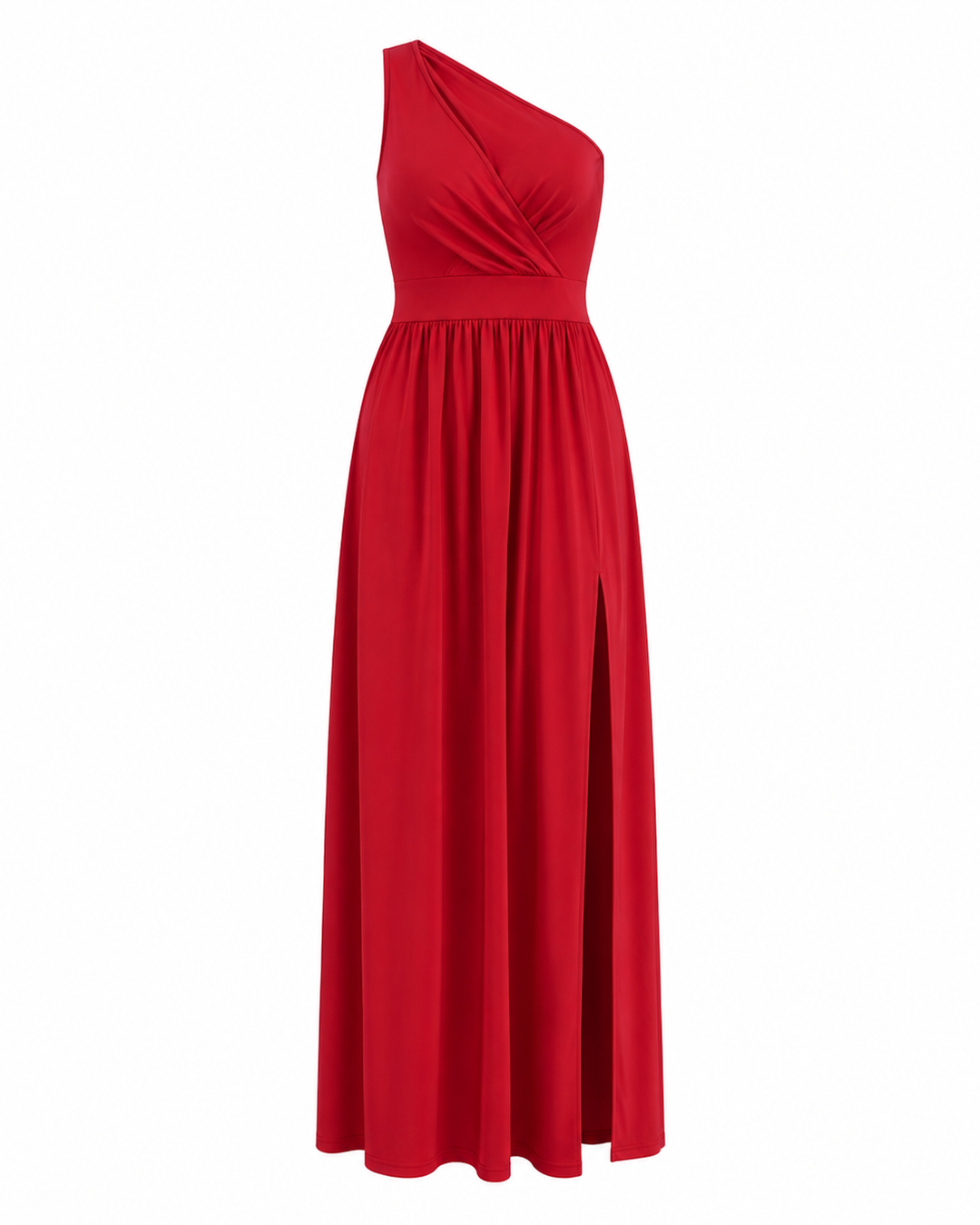 Dress Women Maxi One-Shoulder Split – Evening