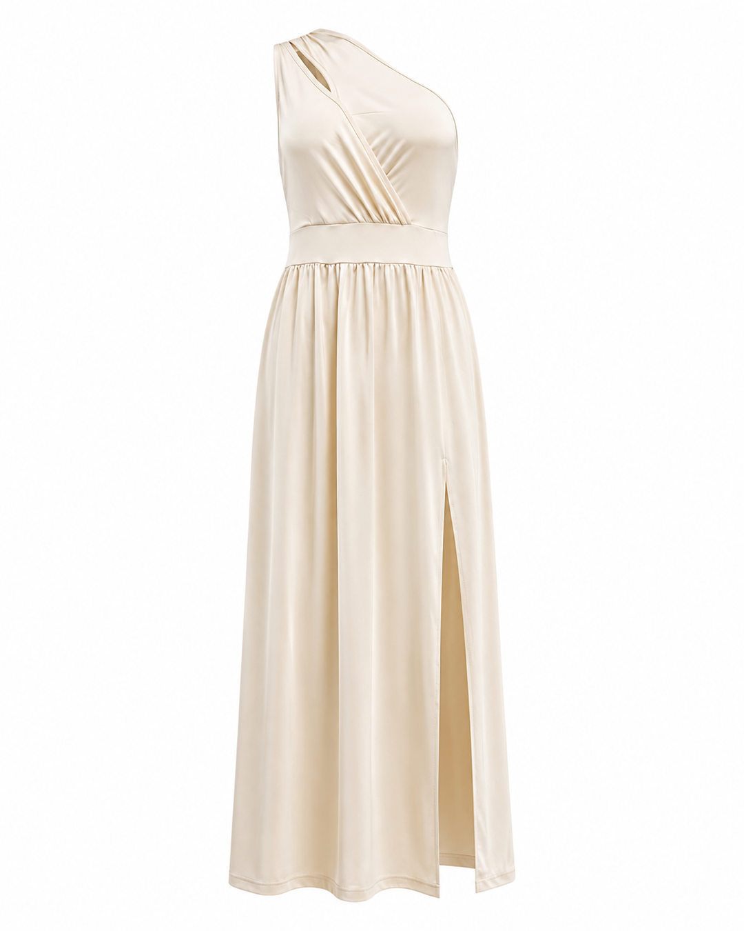 Dress Women Maxi One-Shoulder Split – Evening