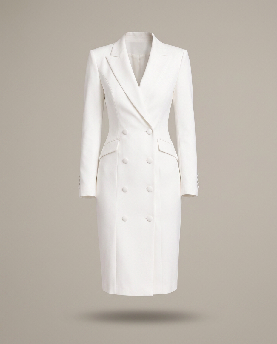 Blazer Women Tailored Midi – Office