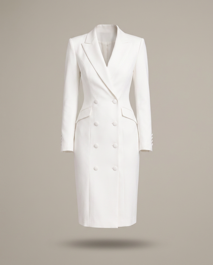 Blazer Women Tailored Midi – Office
