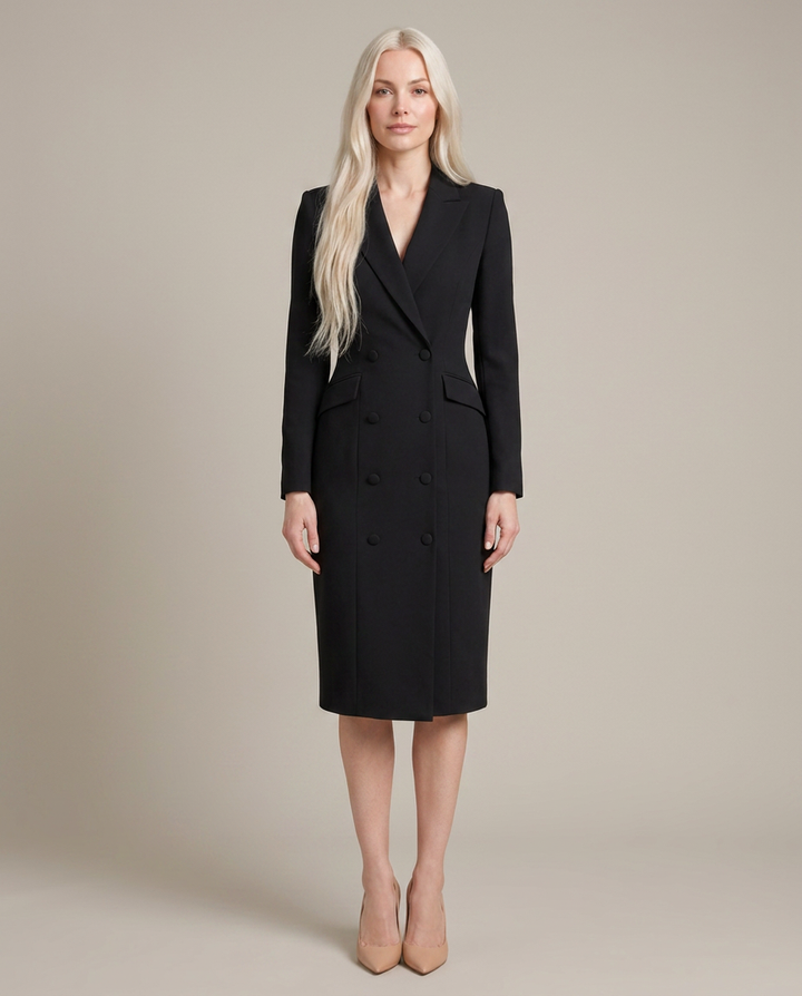Blazer Women Tailored Midi – Office