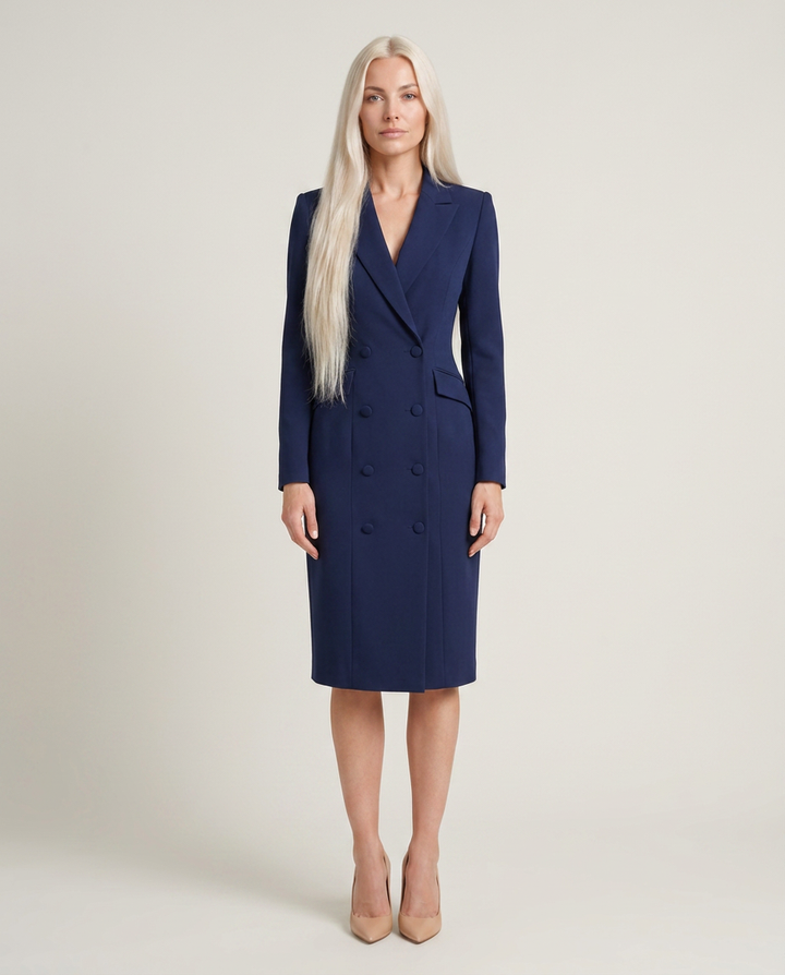 Blazer Women Tailored Midi – Office