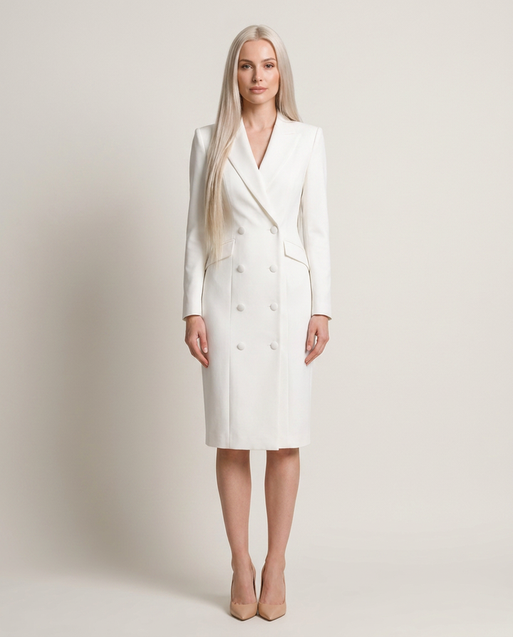 Blazer Women Tailored Midi – Office