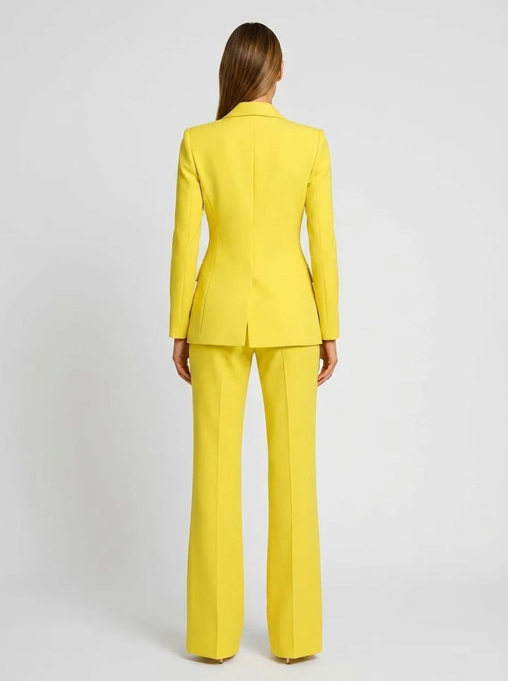 Blazer Women Tailored Double-Breasted – Business