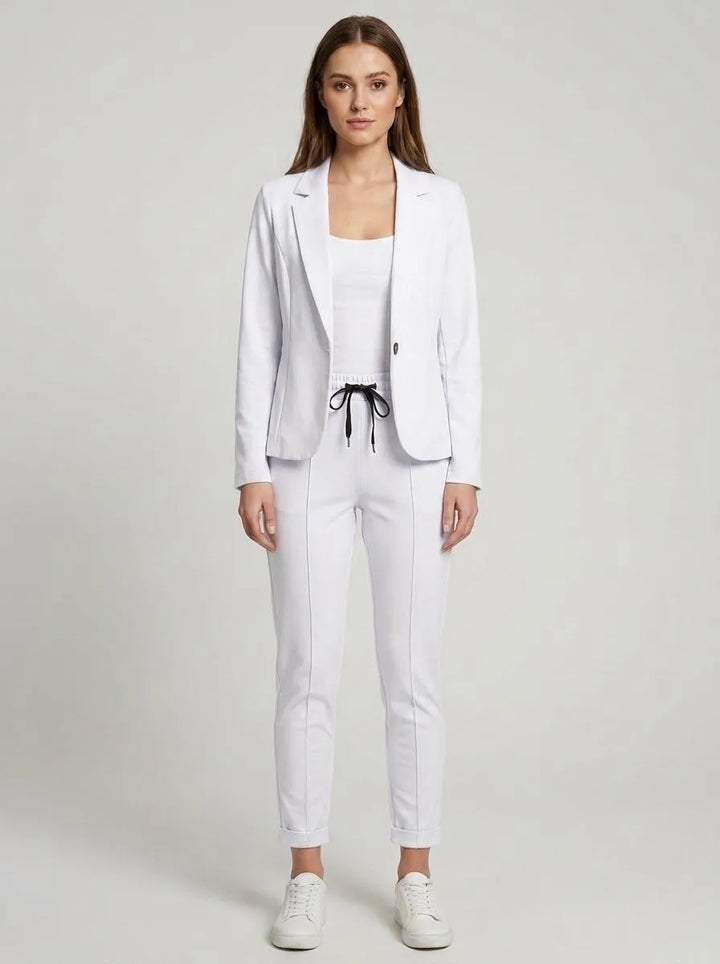 Blazer Set Women Slim Fit Trousers – Business