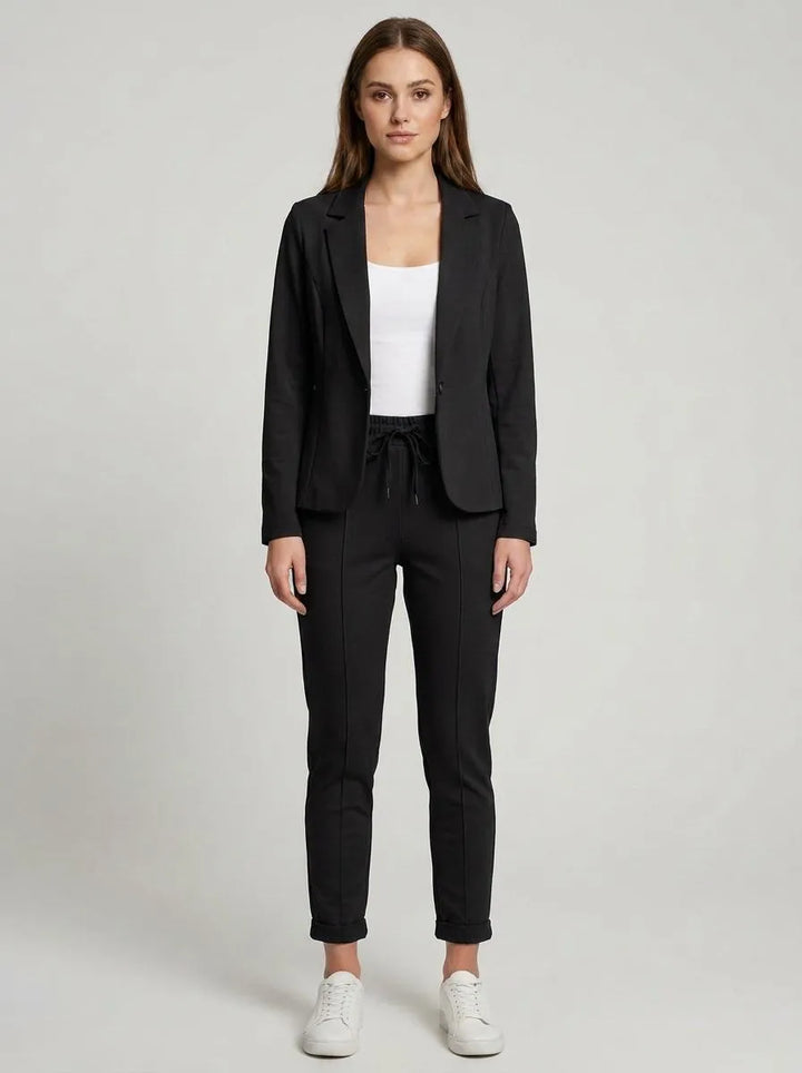 Blazer Set Women Slim Fit Trousers – Business