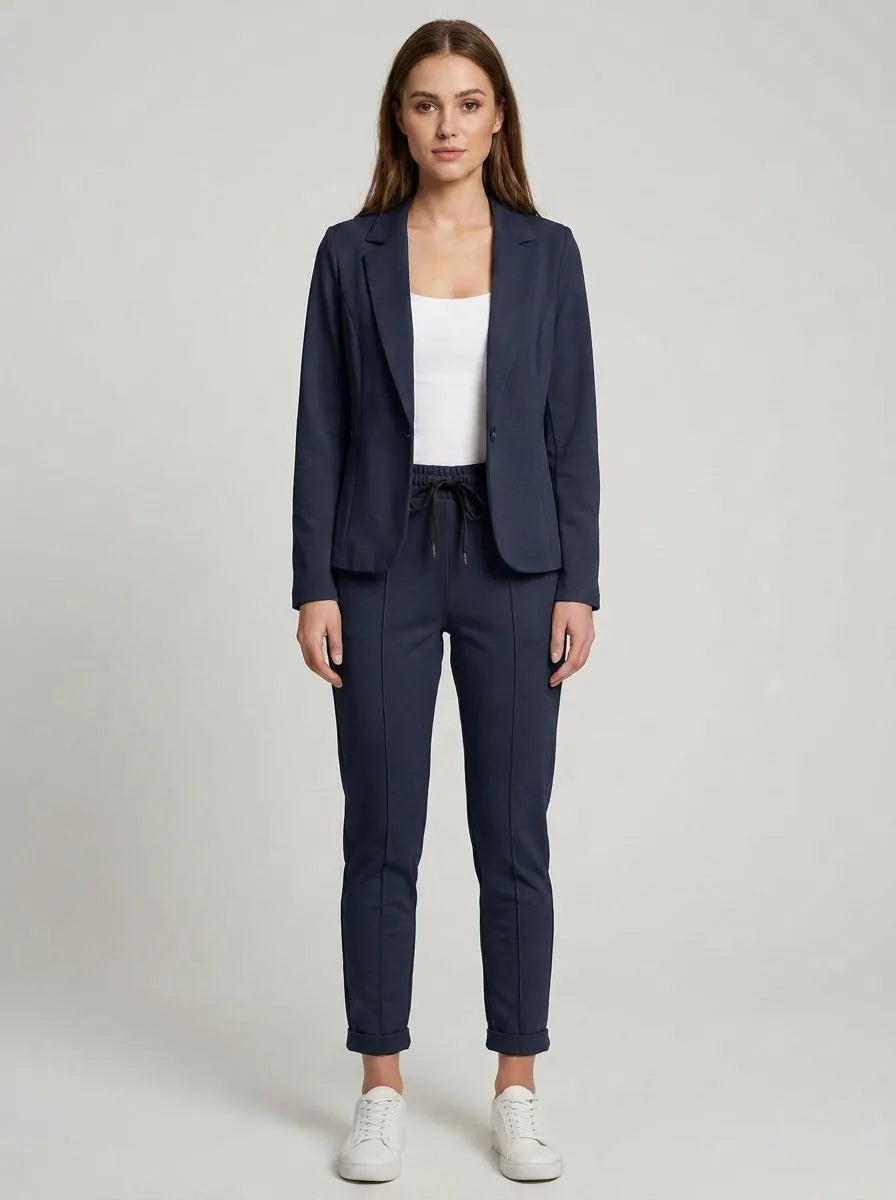 Blazer Set Women Slim Fit Trousers – Business