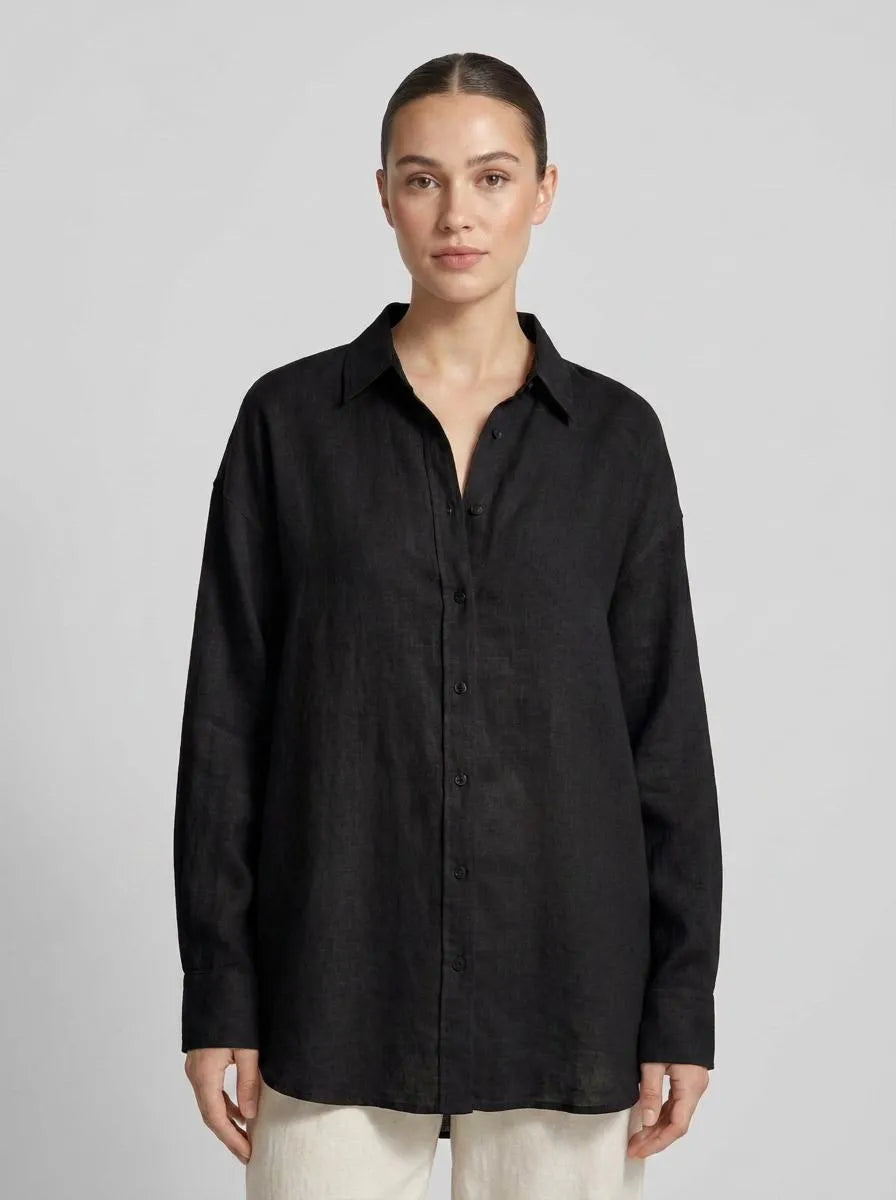 Blouse Women Loose Fit Linen – Summer