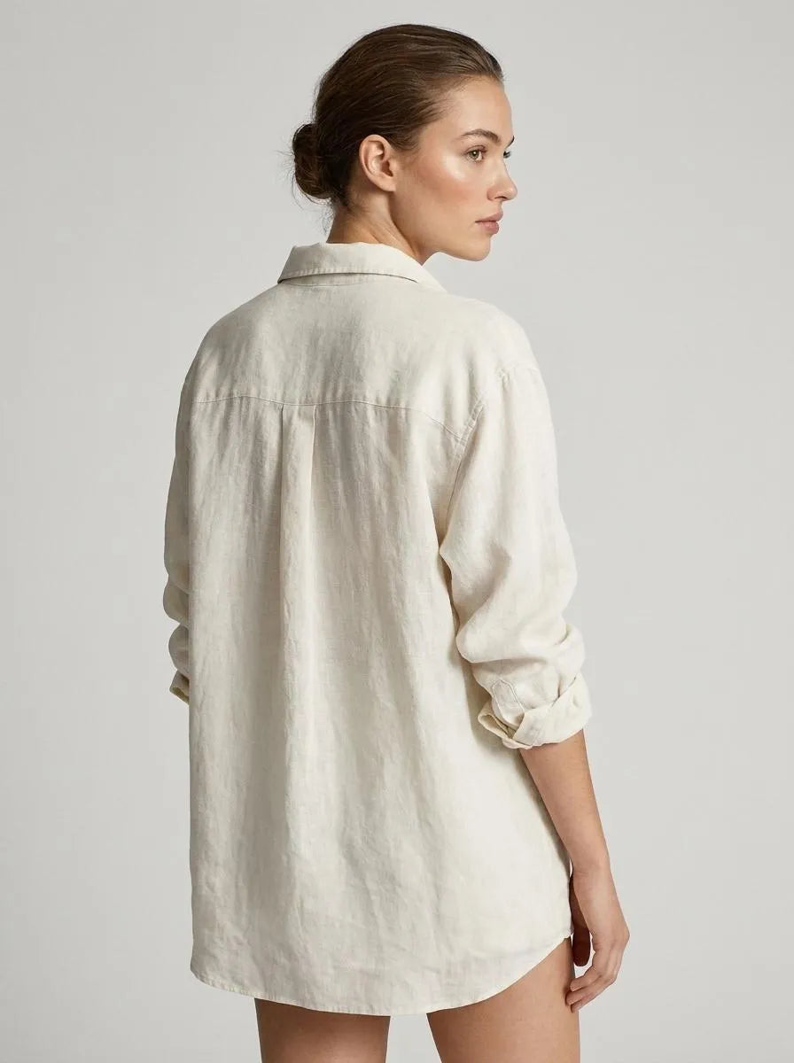 Blouse Women Loose Fit Linen – Summer