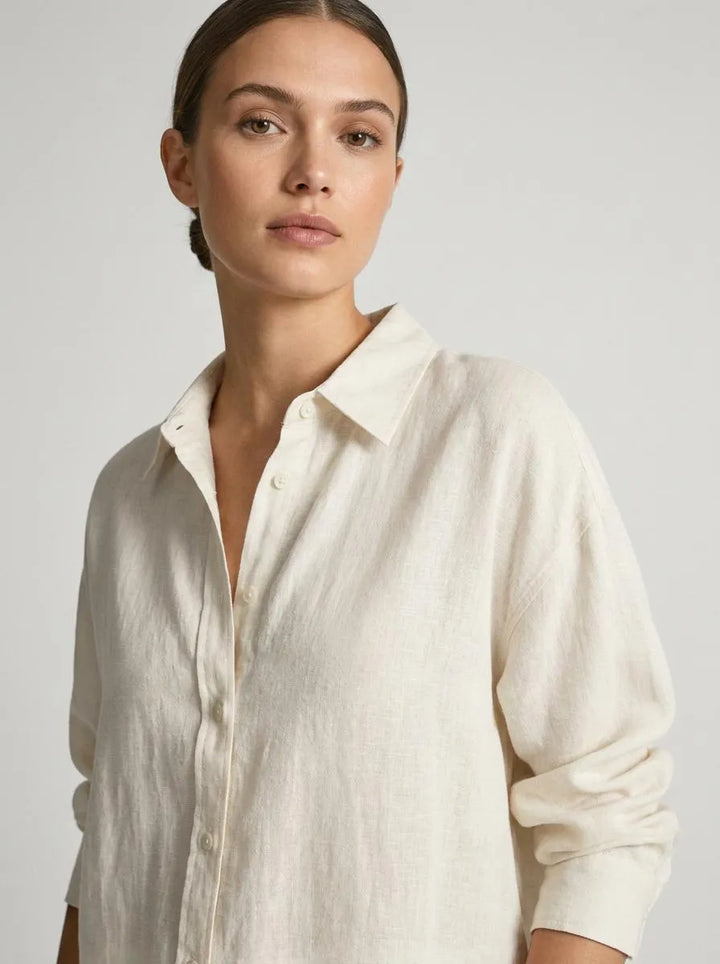 Blouse Women Loose Fit Linen – Summer