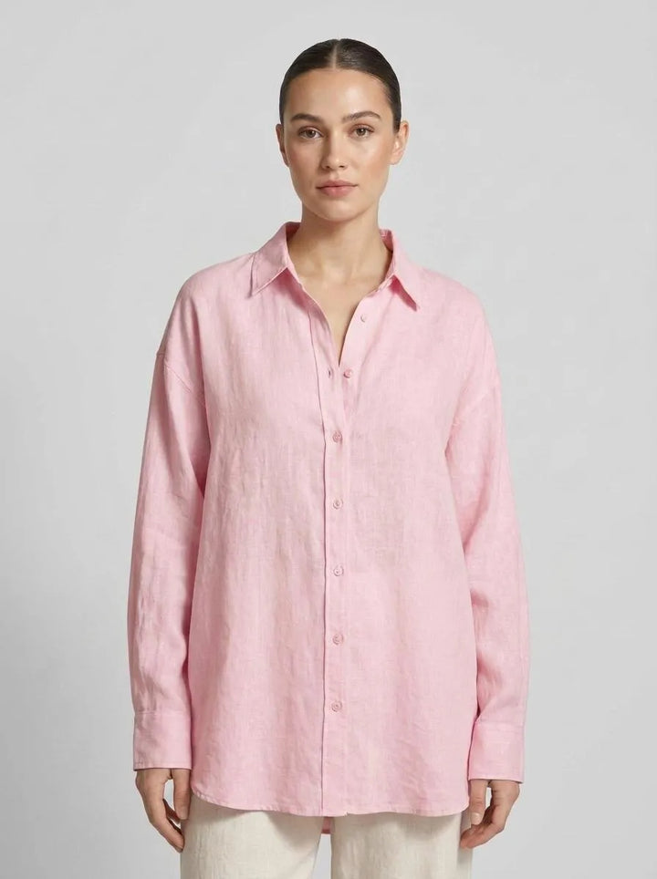 Blouse Women Loose Fit Linen – Summer