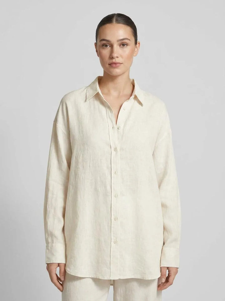 Blouse Women Loose Fit Linen – Summer