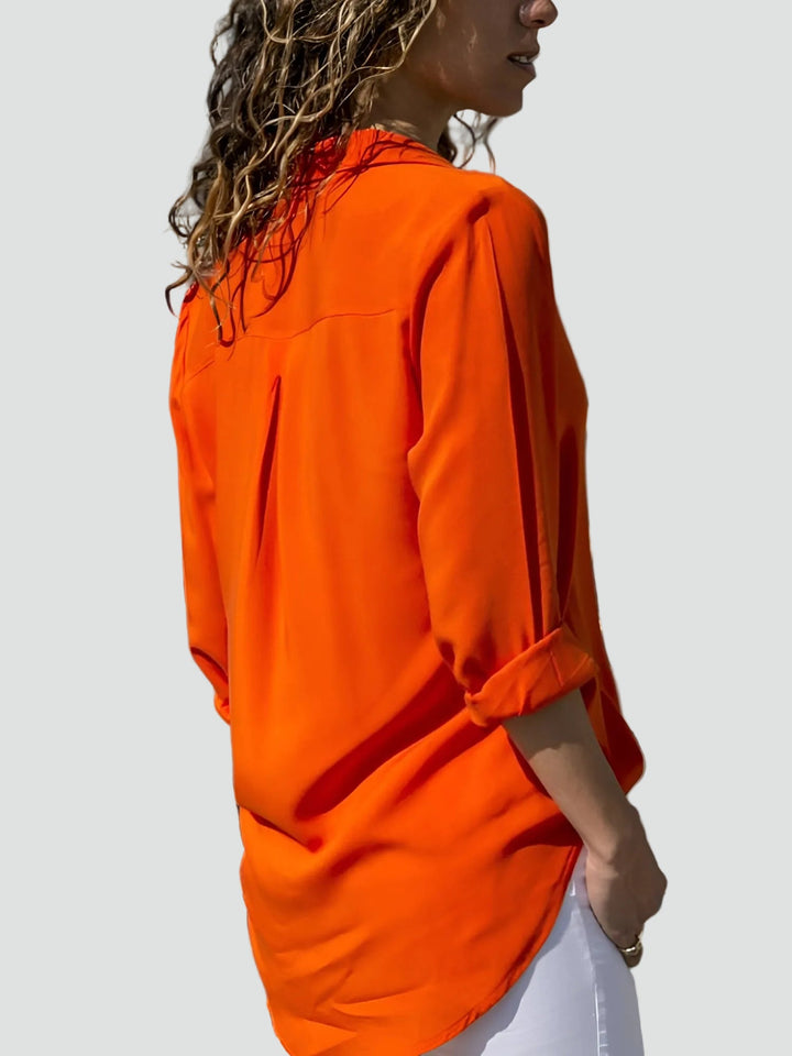 Blouse Women Loose Fit Long Sleeve – Office
