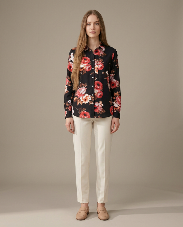 Blouse Women Elegant Collared – Office