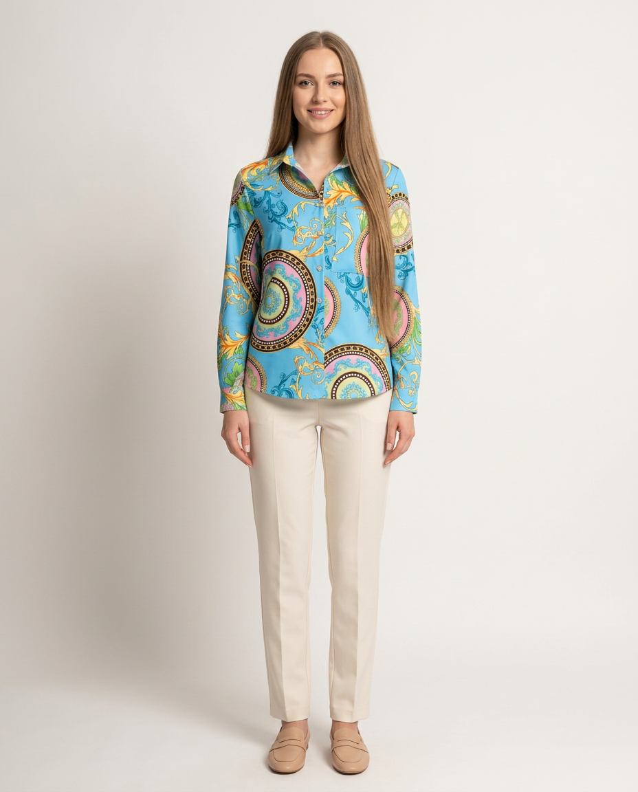 Blouse Women Elegant Collared – Office