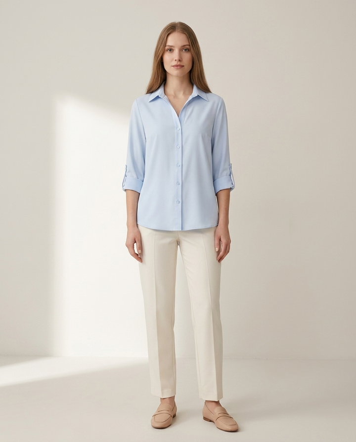 Blouse Women Elegant Collared – Office
