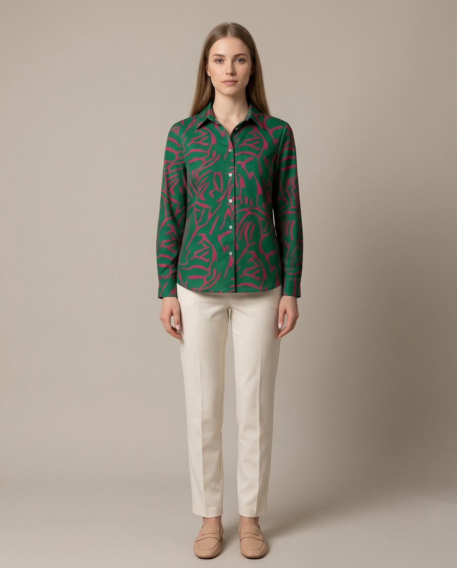 Blouse Women Elegant Collared – Office