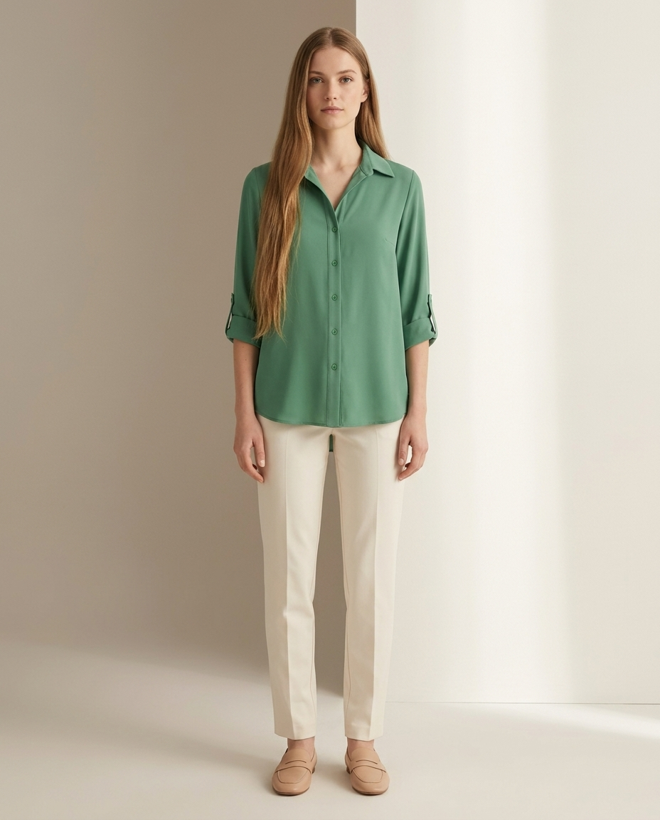 Blouse Women Elegant Collared – Office