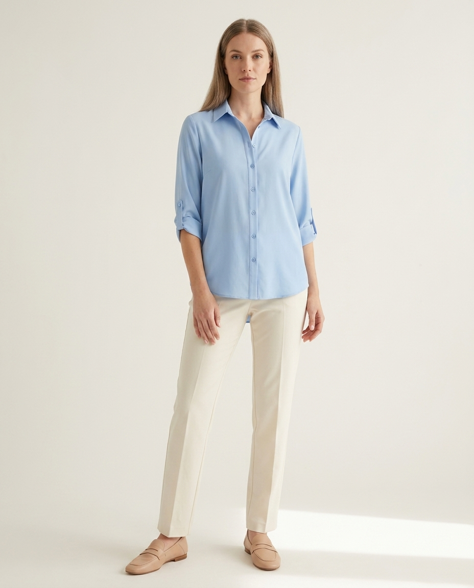 Blouse Women Elegant Collared – Office