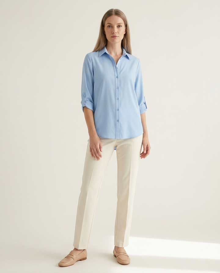 Blouse Women Elegant Collared – Office