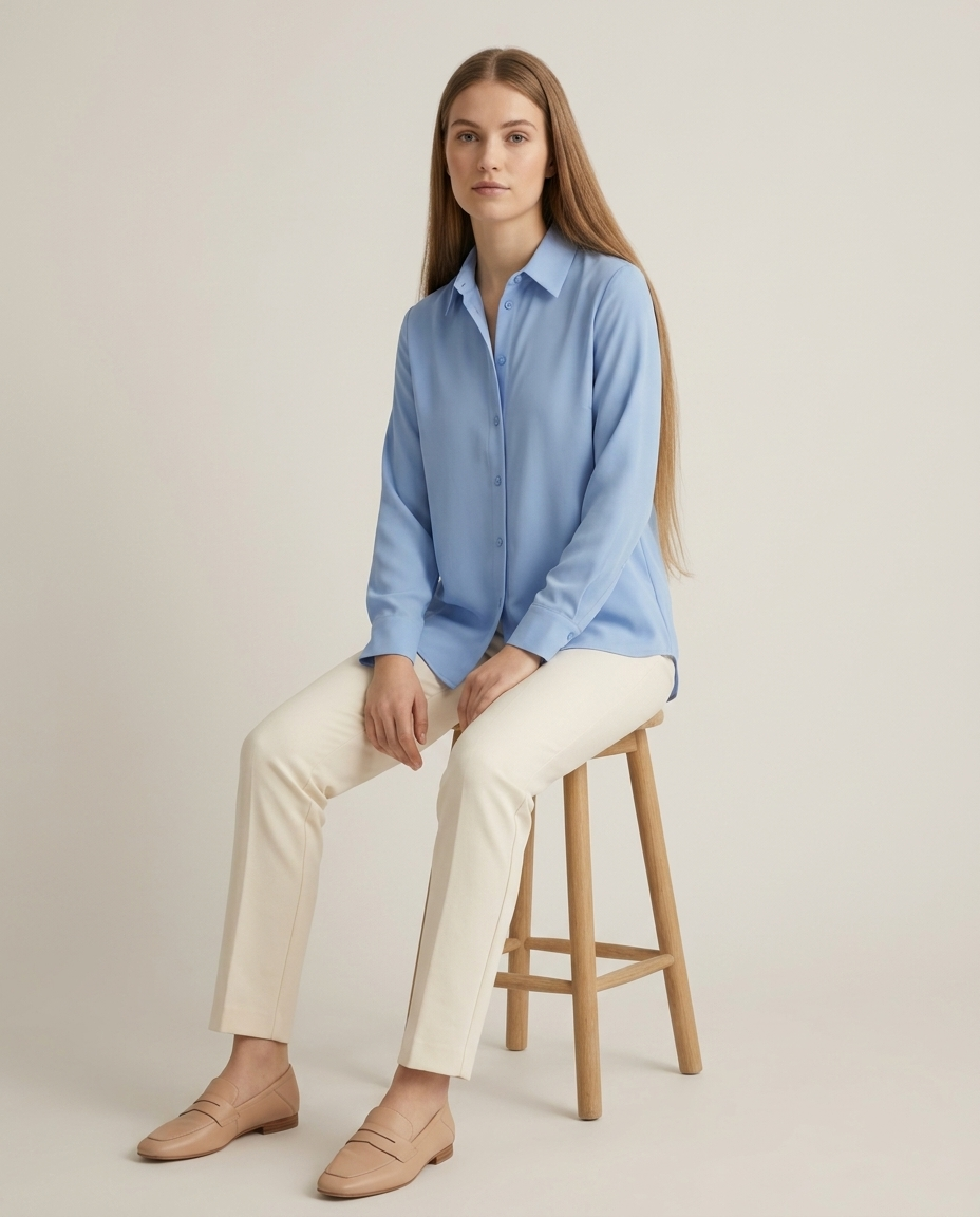 Blouse Women Elegant Collared – Office