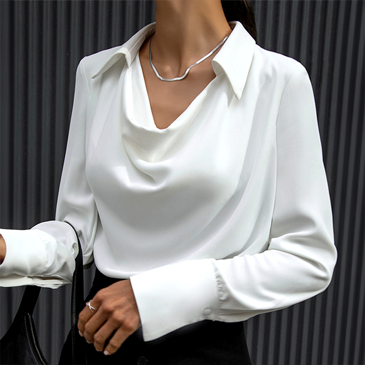Shirt Women Satin Look – Office