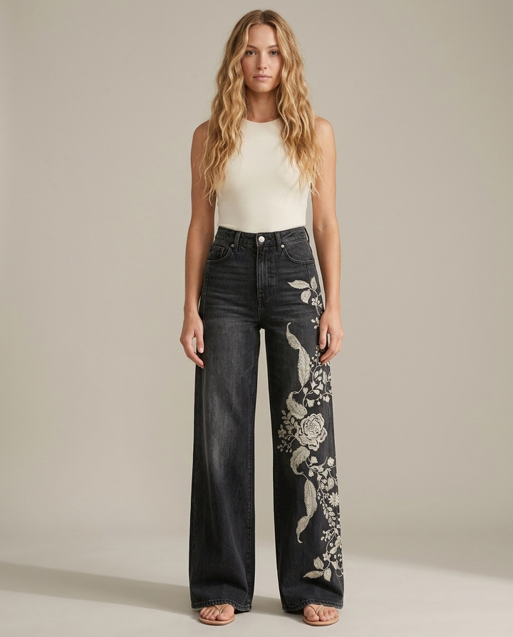 Trousers Women Wide Leg Linen – Summer