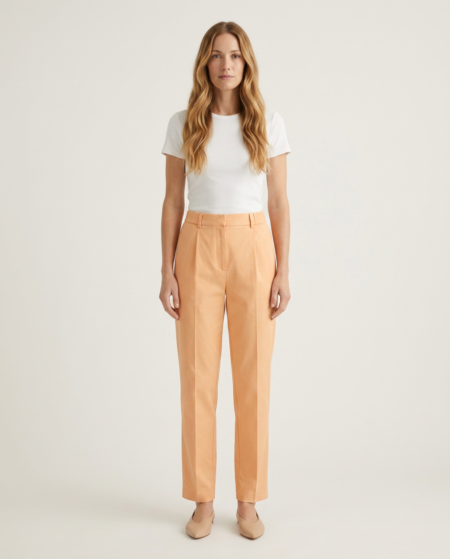 Trousers Women High Waist Cotton – Casual