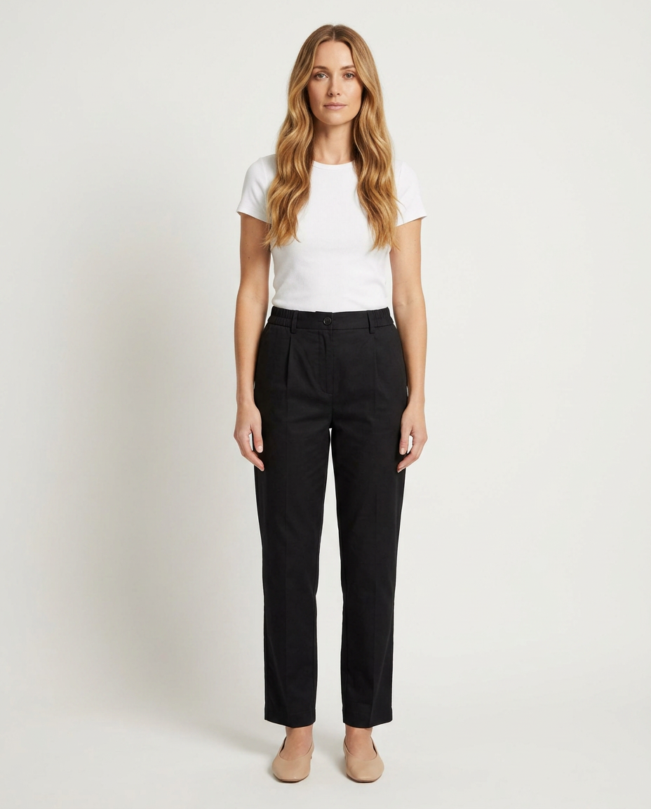 Trousers Women High Waist Cotton – Casual