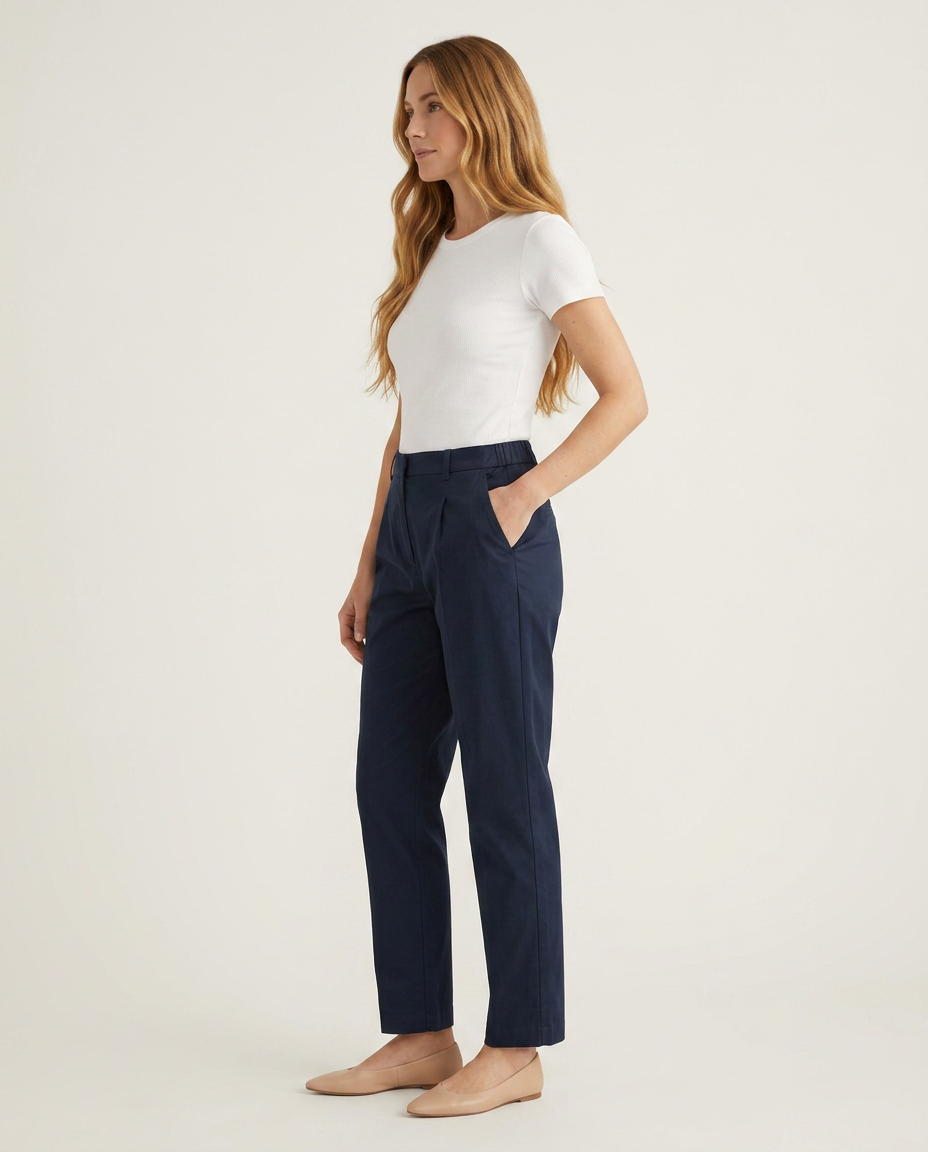 Trousers Women High Waist Cotton – Casual