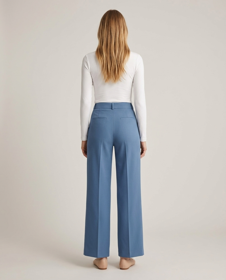 Trousers Women Wide Leg Cotton – Casual