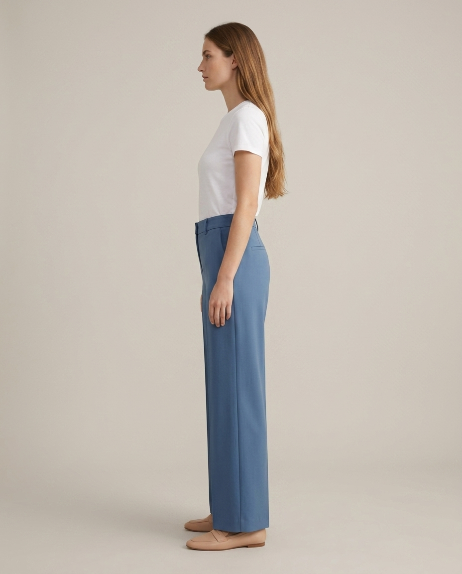 Trousers Women Wide Leg Cotton – Casual