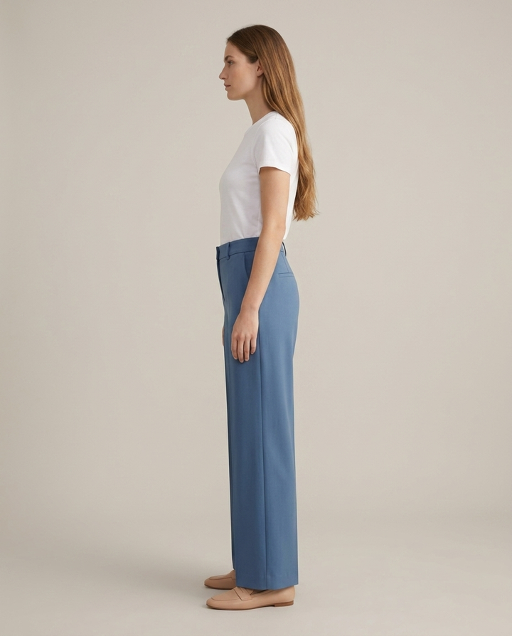 Trousers Women Wide Leg Cotton – Casual