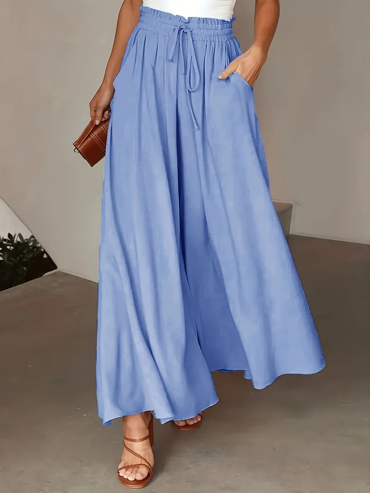 Trousers Women Wide Leg High Waist – Casual