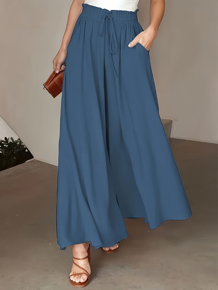 Trousers Women Wide Leg High Waist – Casual