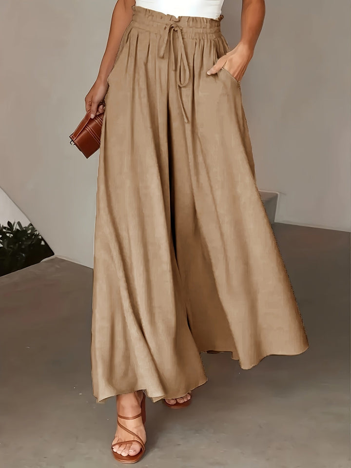 Trousers Women Wide Leg High Waist – Casual