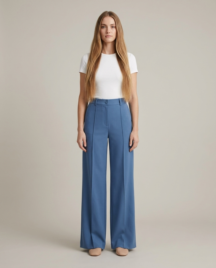 Trousers Women Wide Leg Cotton – Casual