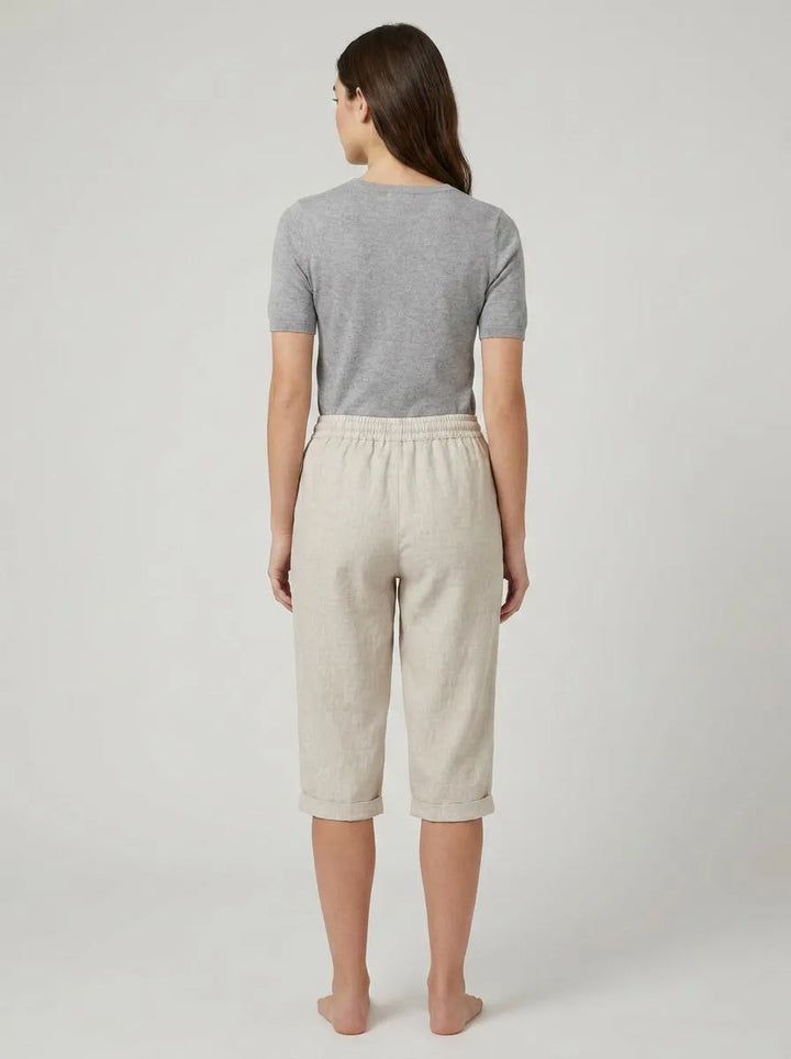 Trousers Women Elastic Waist Cotton – Casual
