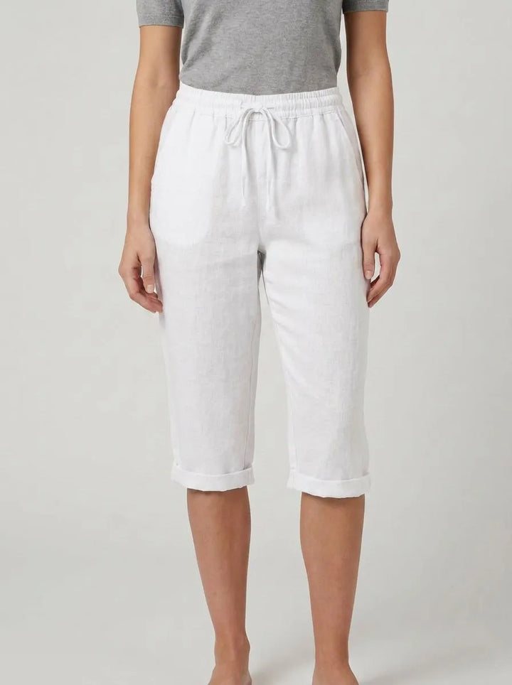 Trousers Women Elastic Waist Cotton – Casual
