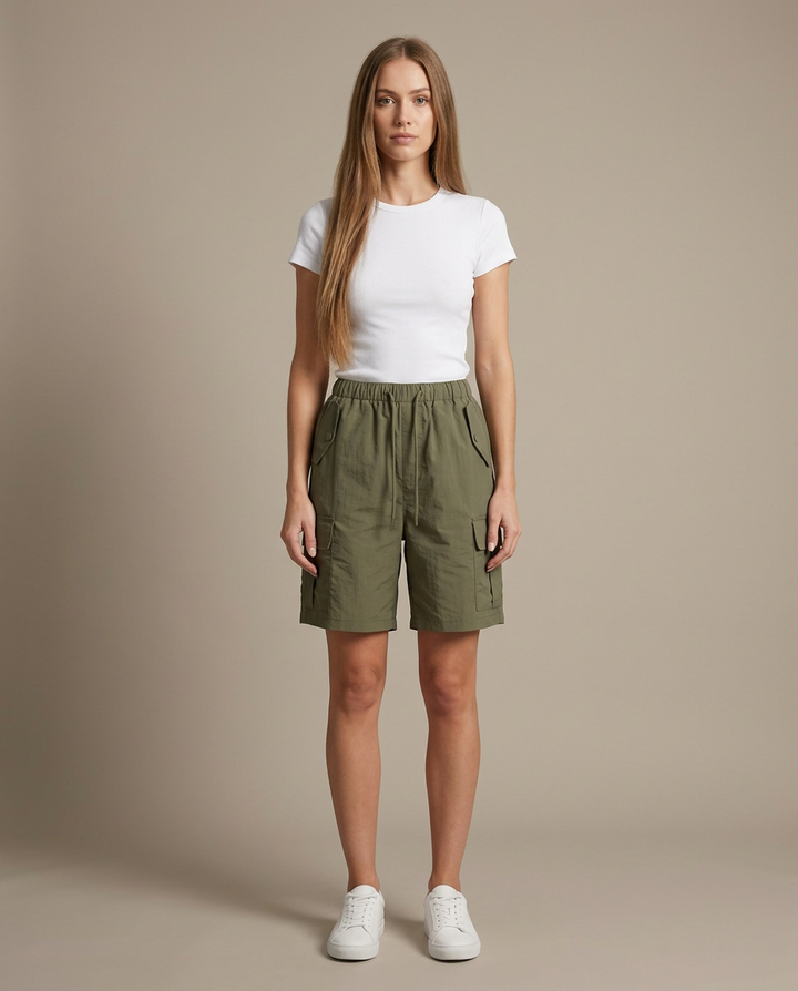 Shorts Women Cargo with Pockets – Casual