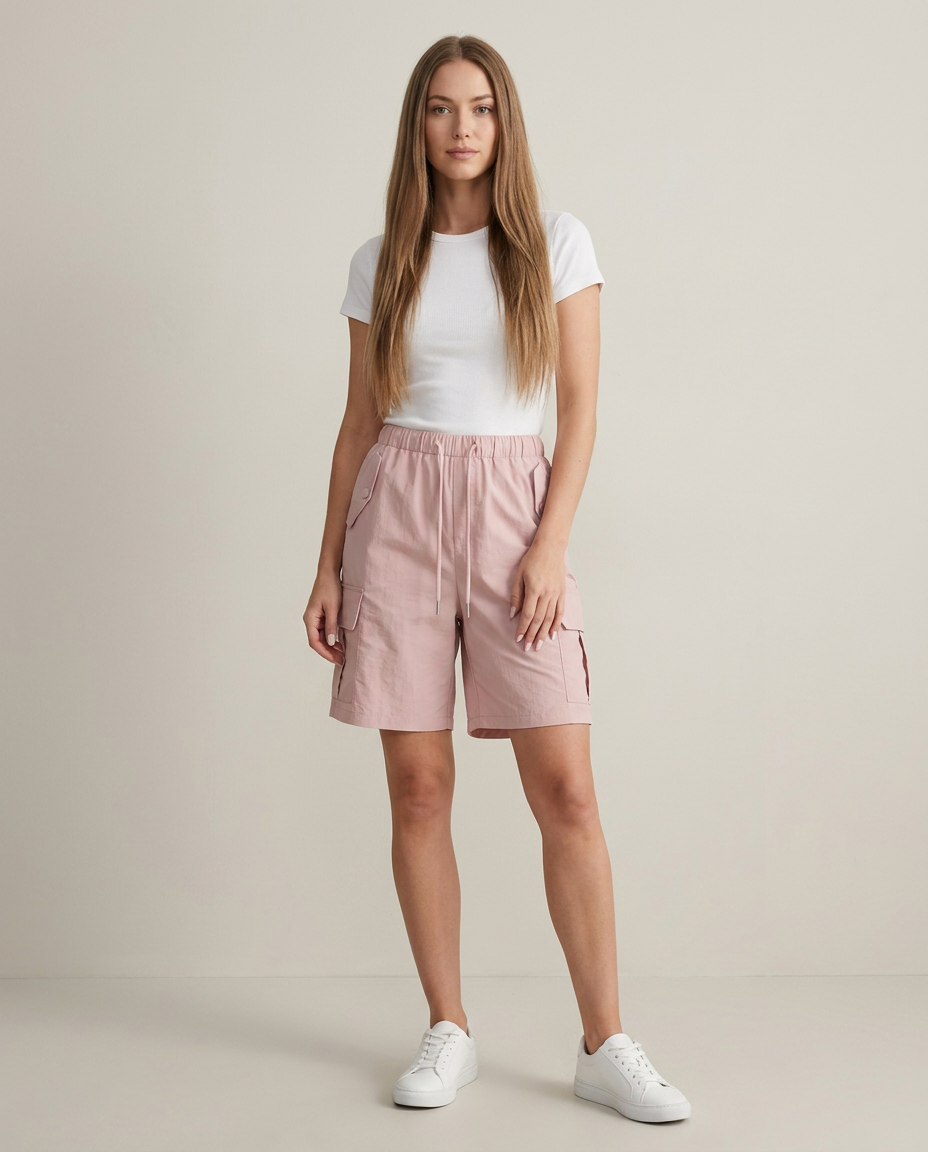 Shorts Women Cargo with Pockets – Casual