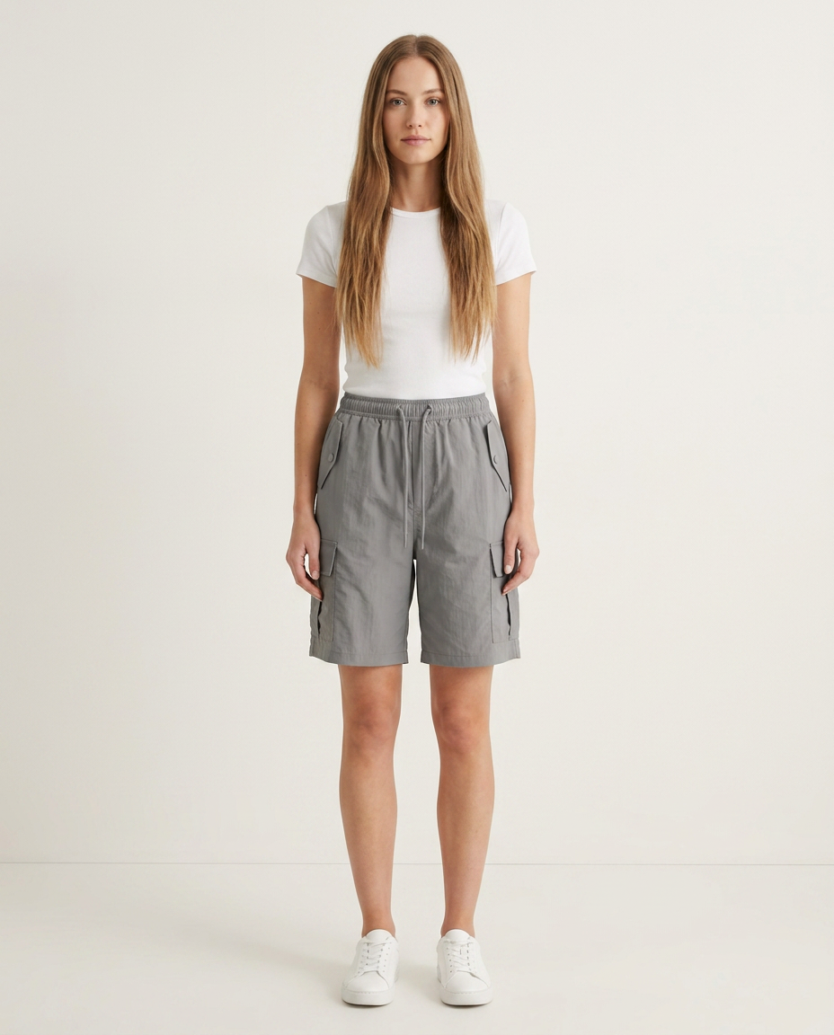 Shorts Women Cargo with Pockets – Casual