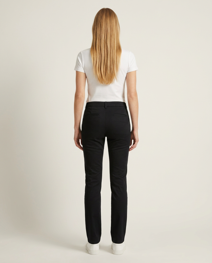 Trousers Women Tailored Cotton – Office