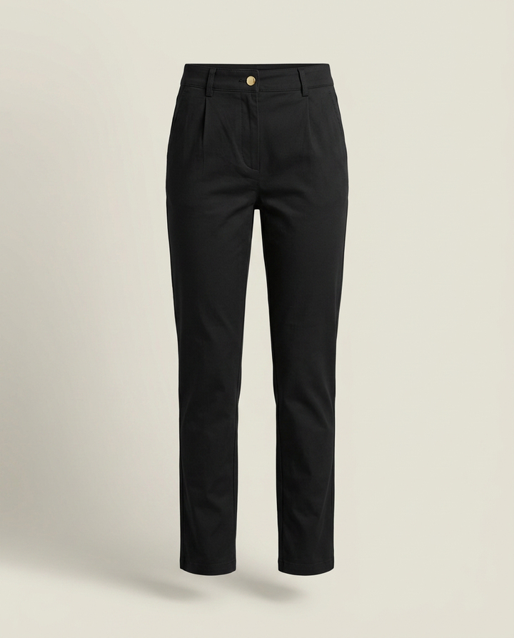 Trousers Women Tailored Cotton – Office