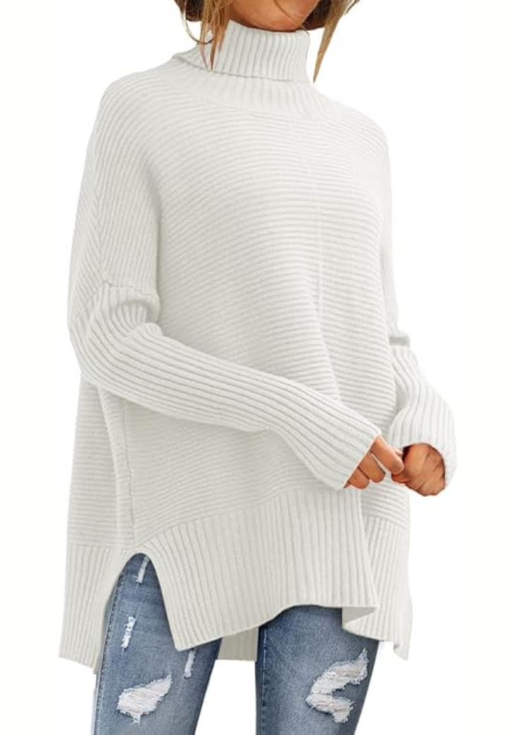 Jumper Women Knitted Roll Neck – Winter