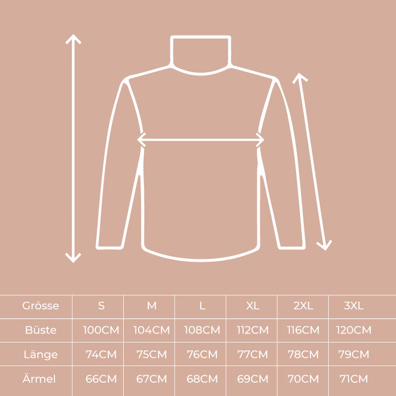 Jumper Women Loose Fit Knitted Turtleneck – Winter
