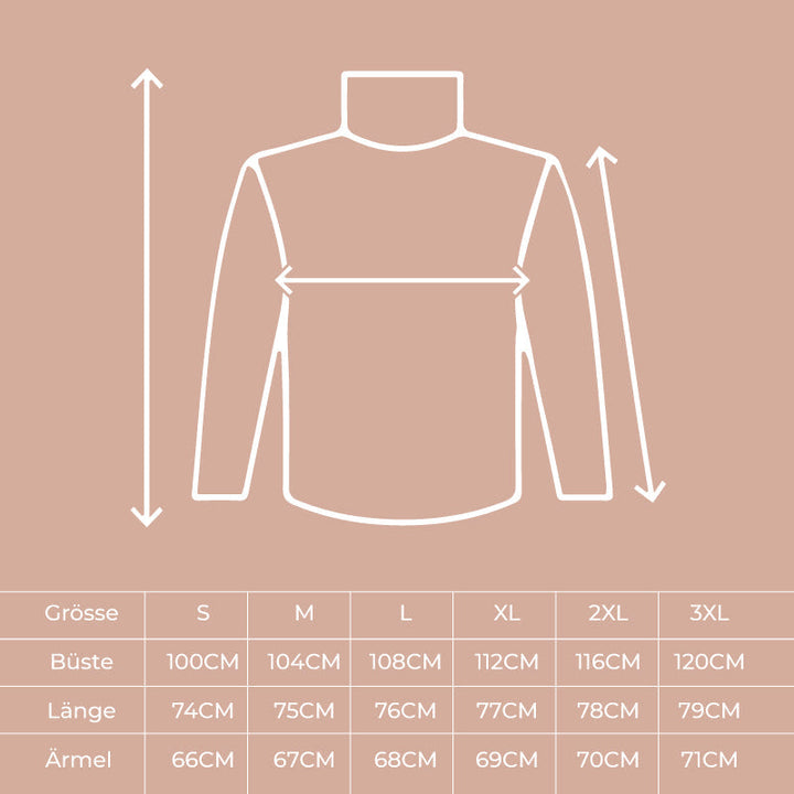 Jumper Women Loose Fit Knitted Turtleneck – Winter