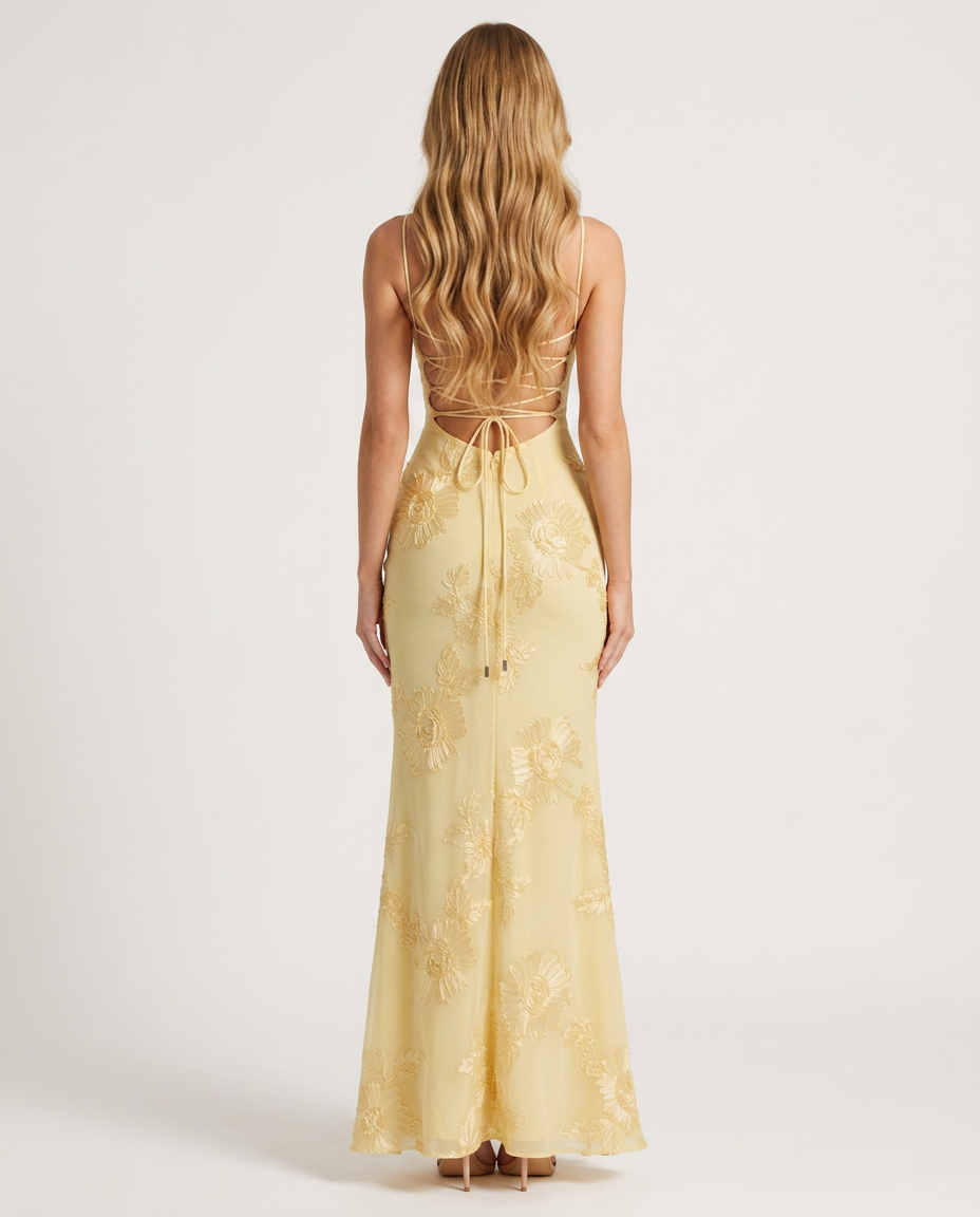 Dress Women Floral Print Corset Maxi – Party