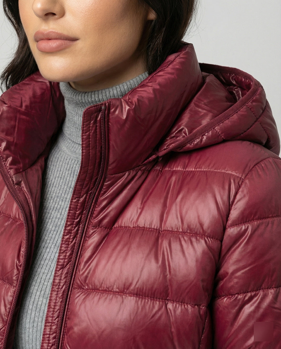 Jacket Women Ultralight Hooded Down – Winter