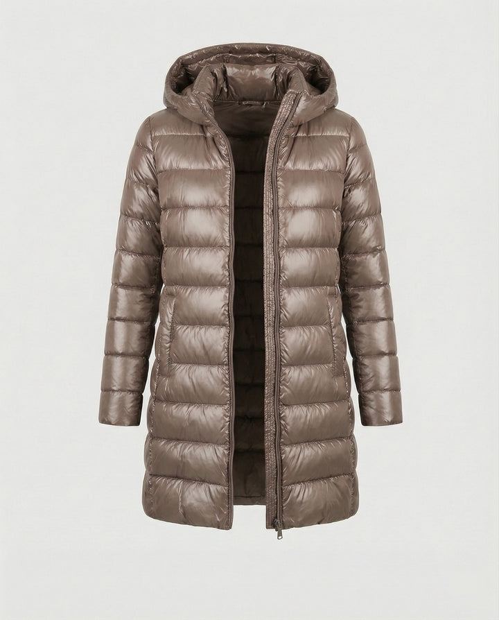 Jacket Women Ultralight Hooded Down – Winter